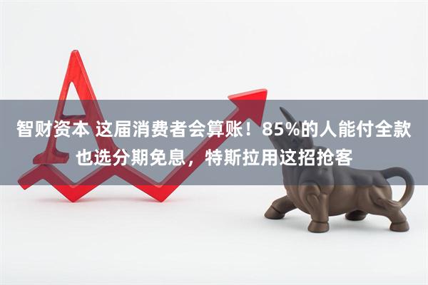智财资本 这届消费者会算账！85%的人能付全款也选分期免息，特斯拉用这招抢客