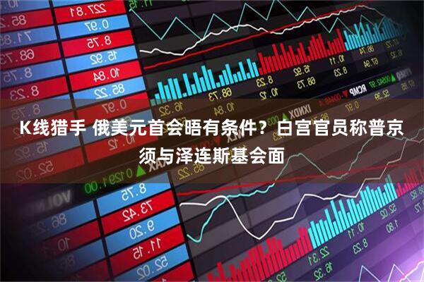 K线猎手 俄美元首会晤有条件？白宫官员称普京须与泽连斯基会面