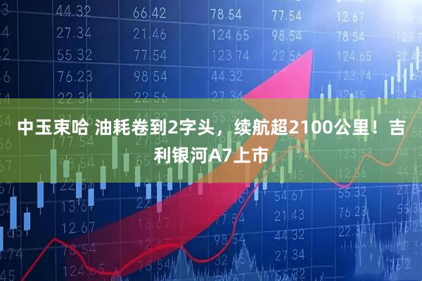 中玉束哈 油耗卷到2字头，续航超2100公里！吉利银河A7上市