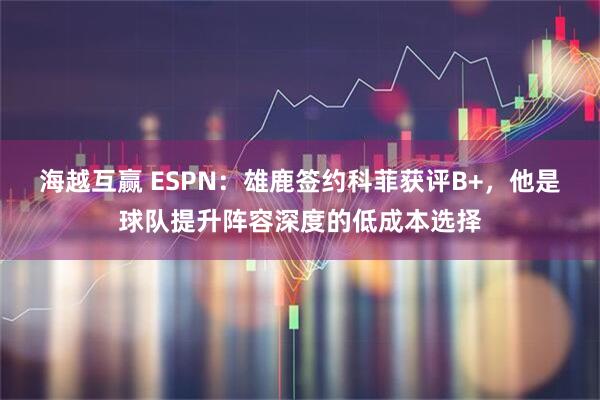 海越互赢 ESPN：雄鹿签约科菲获评B+，他是球队提升阵容深度的低成本选择